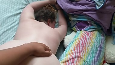 Doggy with pawg gf