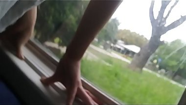 Sex in my window dureing day.