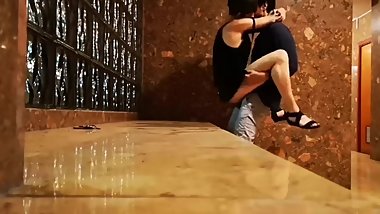 Horny Couple Start On Streets And Finish In Room