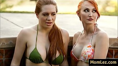 Milf seduces own daugther-in-law