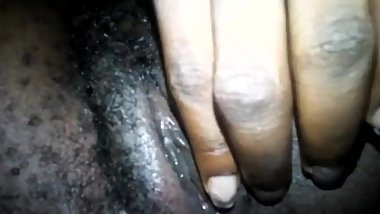 Wet black pussy