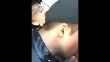 Not all Asians are small Hung asian teen gets blow job