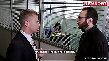 LETSDOEIT - Asian Teen Schoolgirl Ass Fucked In College