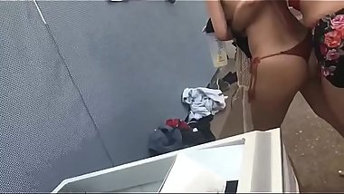 Spring break teen fucked up