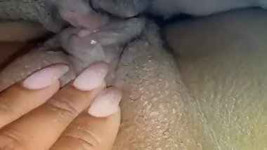 Ebony Clit on Clit Orgasm