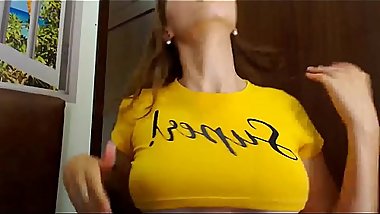 Sexy Latina shows us how hot she is - Full Video: http://bit.ly/2ZfUT2z