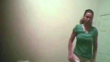 College Girl Peeped In Bedroom