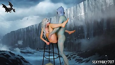 GAME THRONES PARODY DAENERYS TARGARYEN AND KING NIGHT
