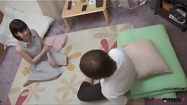 Tiny Japanese girl and big and heavy man [Japteenx.com]