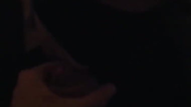 Blindfolded Teen Sucks Cock