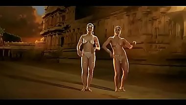 Teen  Asian hot sexi girls Boobs show and dance with music