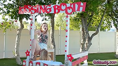 Danni Rivers took advantage as she pleasured Ivys pussy from behind