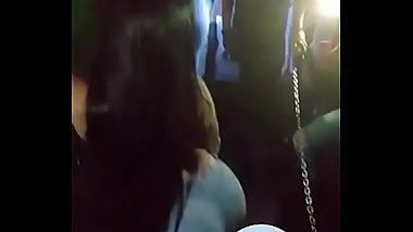 babe showes everything in the party