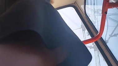 Spy upskirt romanian