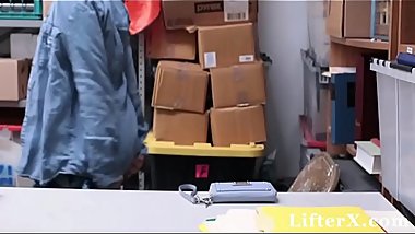 Security Guard Blackmailed and Fucked Shy Teen - Lifterx.com