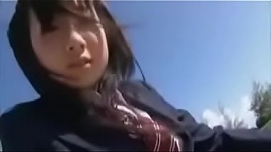 Japanese teen Rui Kiriyama big boobs