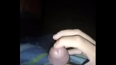 Eu batendo uma punheta gostosa