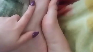 Girlfriend's smooth and sensational feet