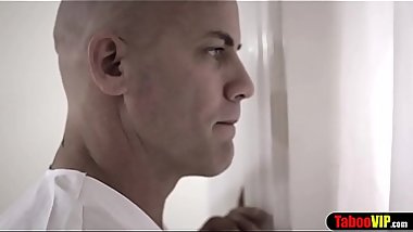 Teen trick into fuck by masseur and her pervy husband