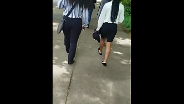Black Sorority Girls Caught Candid On Campus