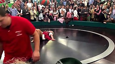 Upskirt Girl at Devils Wheel 3