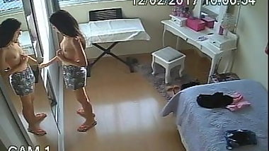 My own hacked TEEN tits security cam - camera hackeada