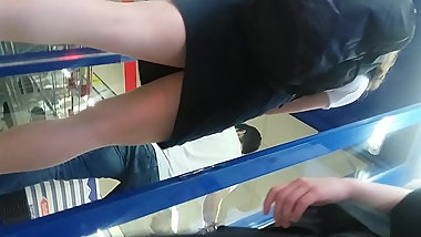 almost  upskirt turkish girl