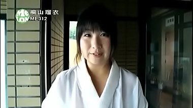 Japanese teen Rui Kiriyama big boobs