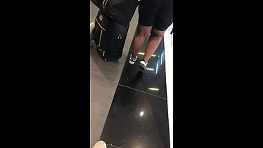 Candid Spanish Leggings bootys!