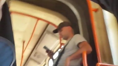 Spy upskirt romanian