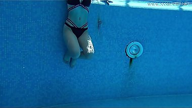 Sheril Blossom hot Russian underwater