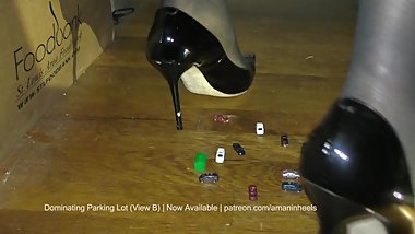 amaninheels  Giant Crossdresser  Dominating Parking Lot (View B) - Teaser