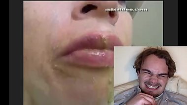 2 GIRLS ONE CUP but there is an annoying guy in it