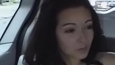 French Teen Fucked in Van