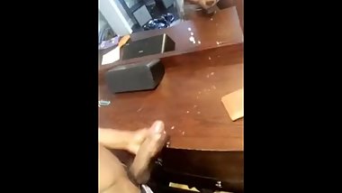 huge load from black teen