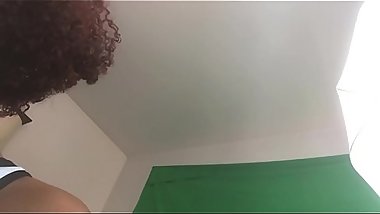 Neighbor Has a Fat Creamy Pussy and Makes it Squirt on Live Cam part 2