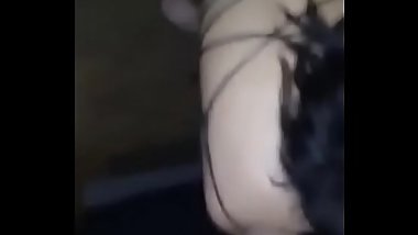 Mi flaquita incada mamando