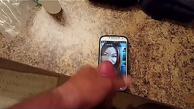 Jacking off to friends wife in her bathroom!!