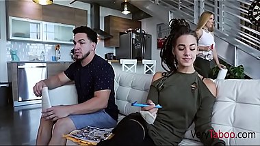 Jealous sister fucks me after GF leaves