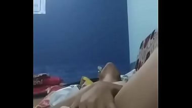 Indian girl Masterbration on video call with boyfriend