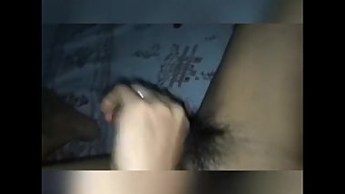 Indian boy playing with his dick