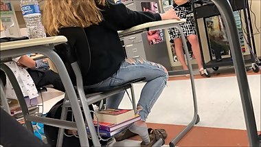 Pretty girl candid birkenstock shoeplay