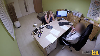 Bad agent fucks good student girl and approves her documents