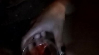 blowjob, shallow from wine glass