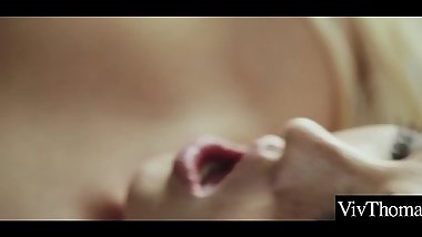 Elegant wine with the girls turns into ass licking lesbian sex