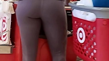 Candid Voyeur-  Runner In Tights with Nice Ass