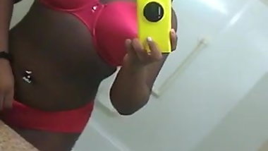 Nelly in the Bathroom