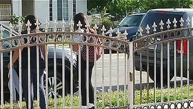 Latina teen next door