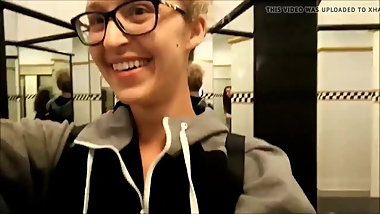 emma banks flashing with sister