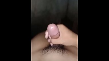 Filipino Teen Stroking his Cock until he Cums